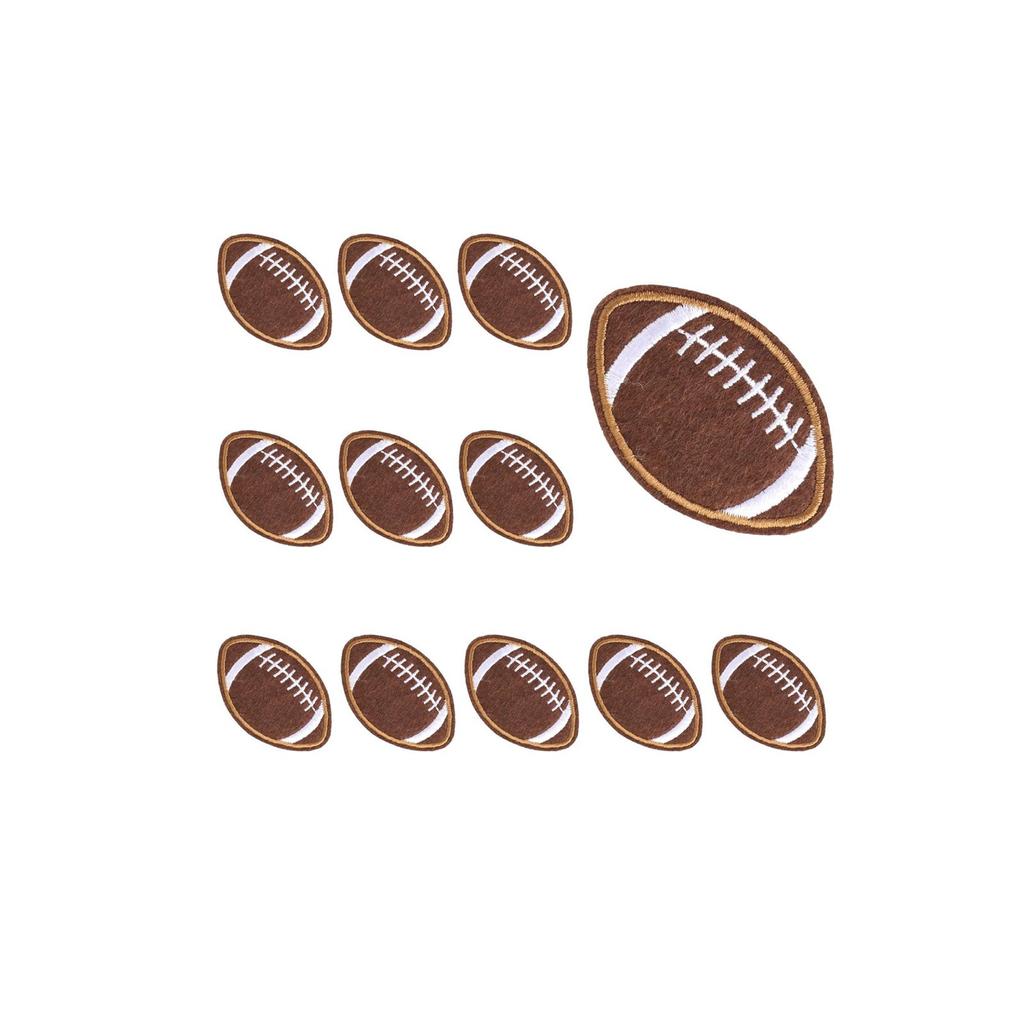 Значок спортивной команды регби, компьютерная вышивка, вышитая нашивка