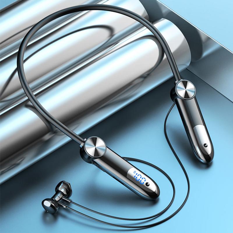 Waterproof Wireless Bluetooth5.3 Neckband Earphones Sport Magnetic Headset In Ear Earbuds Stereo Headphones For IOS Android Phone