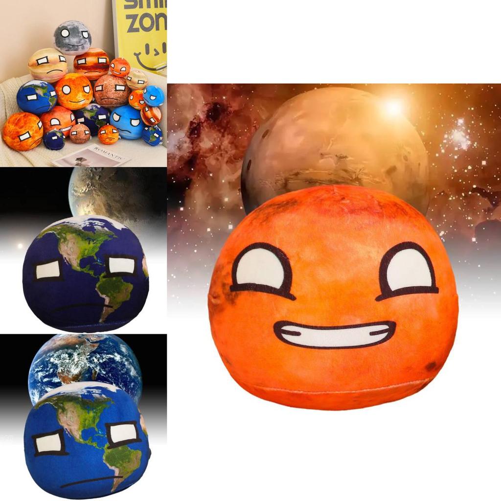 Adorable Plush Solar System Planet Keychain With Nine Unique Celestial Bodies For Kids And Adults