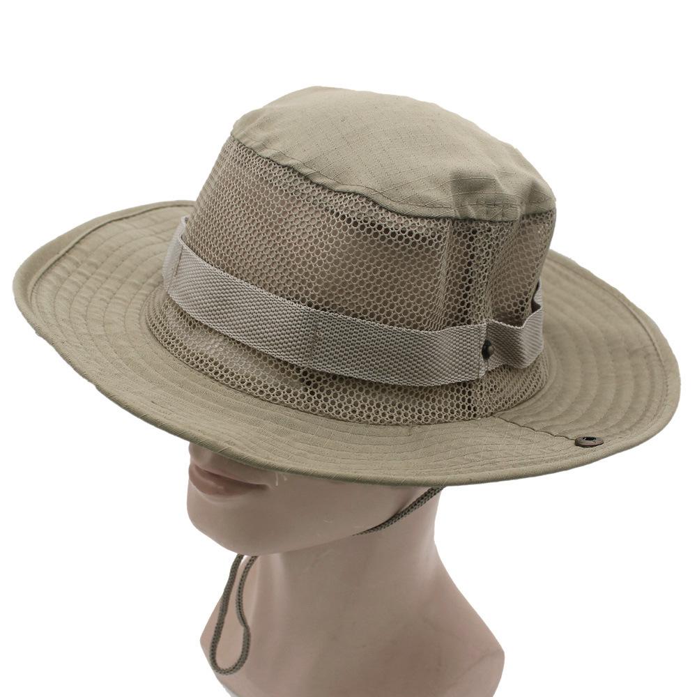 Unisex Outdoor Camouflage Boonie Hat for Camping, Fishing, and Travel - Sun Protection Included