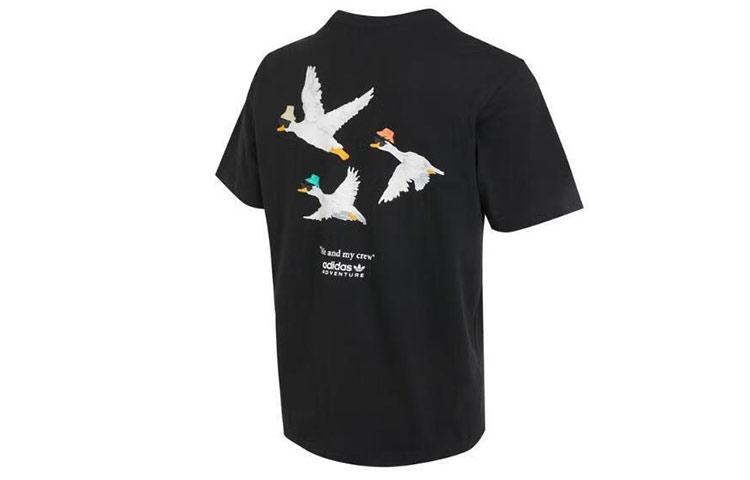 adidas Мужская футболка Originals Черная HZ1148