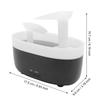280ml Desktop Humidifier Innovative Water Scene Aromatherapy Machine Portable Large Mist Ultrasonic Humidifier For Home Bedroom
