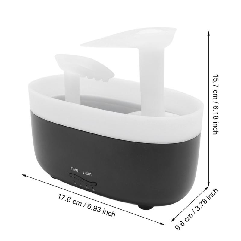 280ml Desktop Humidifier Innovative Water Scene Aromatherapy Machine Portable Large Mist Ultrasonic Humidifier For Home Bedroom