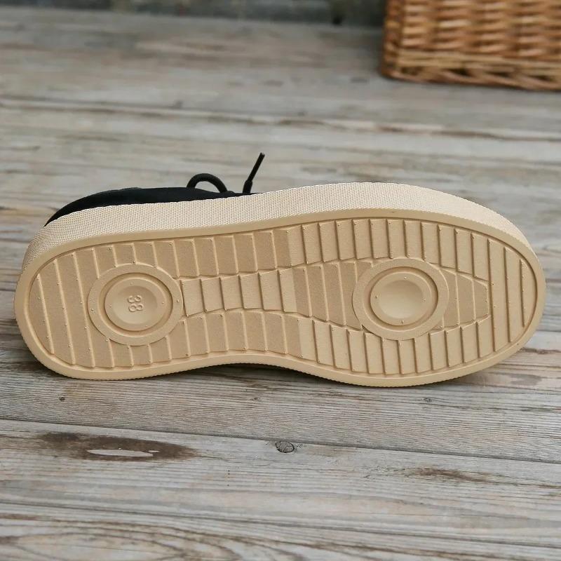 Большие размеры женские удобные дышащие замшевые кроссовки женские низкие толстые подошвы повседневные спортивные туфли для женщин Zapatos Mujer2025