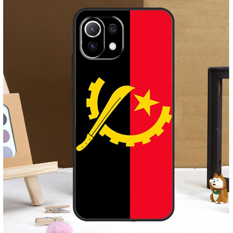 Angola flag Case For Xiaomi 15 14 Ultra 13T 14T 15T 17 Pro Max POCO F7 Pro F5 F6 X5 X6 X7 F8 Ultra Cover