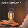 Camping Light Rechargeable 2400mAh Retro Horse Lights Portable Tent Lights Camping Lantern Bluetooth Speaker Nightlight Outdoor