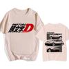 Japanese Anime Initial D EU Size T-Shirt Redsuns Cartoon Gothic Tops AE86 Funny Harajuku Manga Tshirt Men Graphic Tee Shirt Male