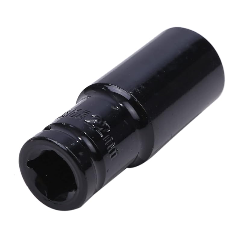 Набор глубоких торцевых головок из 10 предметов, шестигранный, угол привода 1/2 дюйма, 12,7 мм, ударный гайковерт, длинная торцевая головка 24 мм, 22 мм, 19 мм, 17 мм, 15 мм, 14 мм, 13 мм, 12 мм, 10 мм, 8 мм MK-090