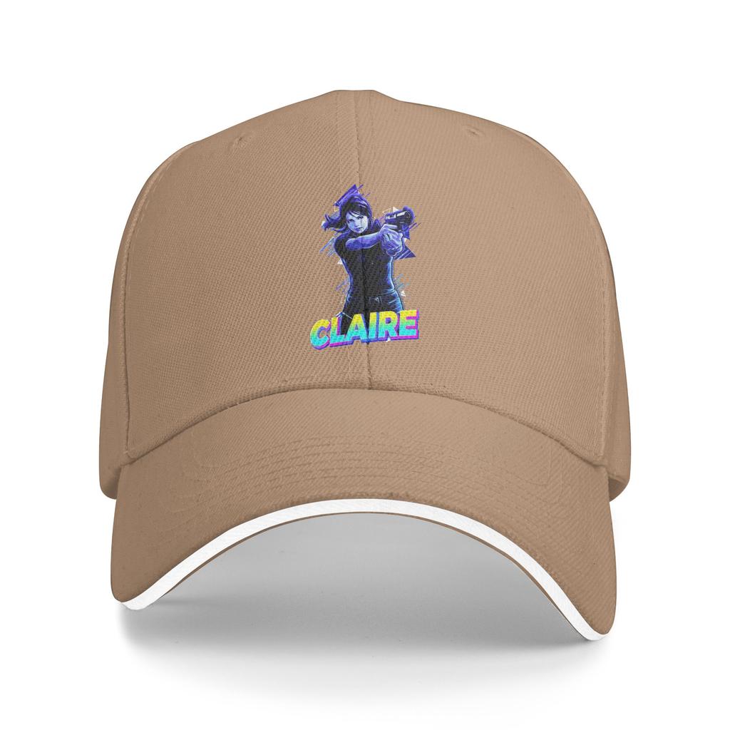Claire Redfield Residents Evils Baseball Cap y2k Funny Hip Hop Hats Summer Unisex-Teens Running Hippie Snapback Cap