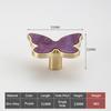 Handles Drawer Cabinet Furniture Kitchen Handles For Cabinet Knob Door Drawer Furniture Knob Butterfly Shape Handle