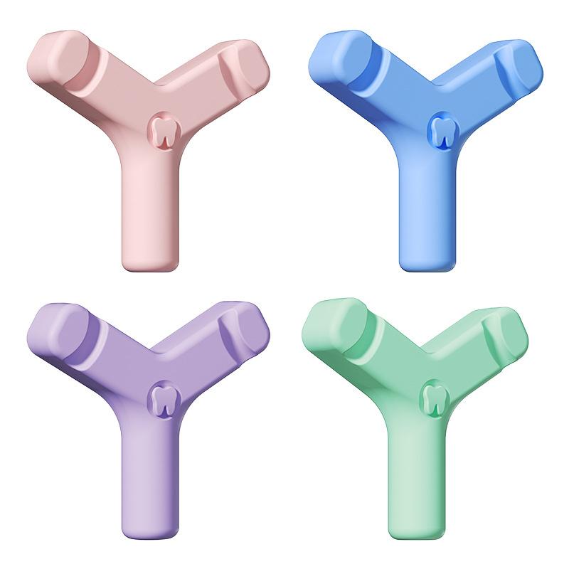 1/4 шт. Стоматологические жевательные резинки для элайнеров Силиконовые палочки для зубов Жевательные резинки для ортодонтического прикуса Предотвращают искажение лица Y-образные