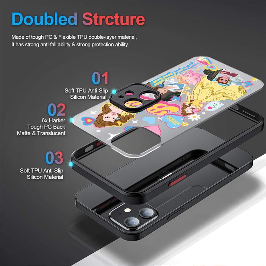 Case for iPhone 17 Pro Max 11 12 7 8 SE 14 Air 17e XS XR 15 16 Plus 13 Mini Back Phone Cover Belle Moana