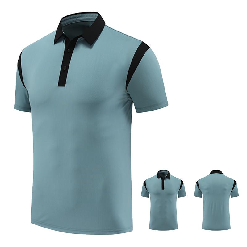 Mens Sport Casual Short Sleeve T-shirt Running Fitness Top Clothing Dry Fit Polo Shirts for Men Golf Sweatshirt Tennis Tracksuit