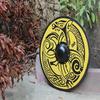 Royal Handicraft Viking Round Shield Dragon Face Medieval Warrior Wooden 60.96 Cm Handcrafted Shield
