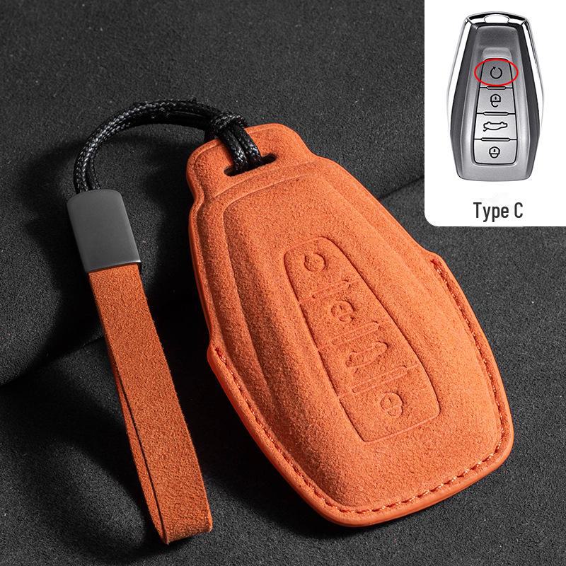 Geely Key Cover for Dihao, Xingrui, Xingyue L, Binrui, Cool, Boyue, Binyue, and GS Models - Unisex Shell Buckle & Bag