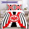 3pcs Duvet Cover Set (1*Duvet Cover + 2*Pillowcase, Without Core), Eintracht Frankfurt Print Soft All‑Season Bedding Set, Home Bedroom Decor Gift