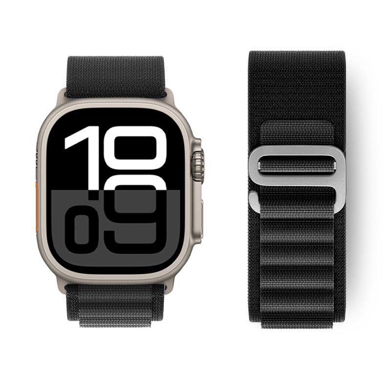 Ремешок Alpine Loop для Apple Watch Ultra 2 Band 49 мм 45 мм 44 мм 40 мм 41 мм 46 мм 42 мм 38 мм Браслет iWatch Series 10 SE 9 8 7 6 5 4