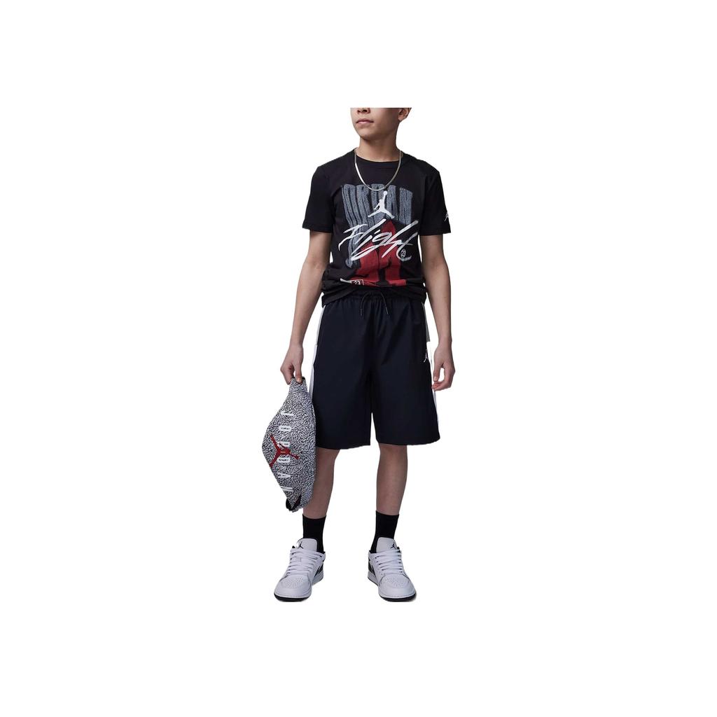 Jordan Jumpman Удобные Универсальные Простые Модные Шорты Мужские шорты Черные II3090-010