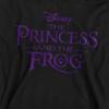 The Princess and the Frog Childrens/Kids Logo Heather Hoodie