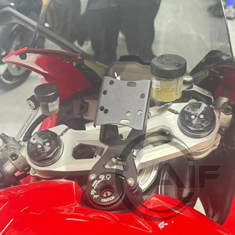 Крепление-подставка-адаптер для GPS-смартфона на руль для DUCATI PANIGALE V4 R 2019-2020