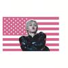 Ли Но Милый Зубастый Рот Американский Флаг Skz Kpop Баннер Общежитие Домашний Декор Гобелен Фанату Подарок на День Рождения