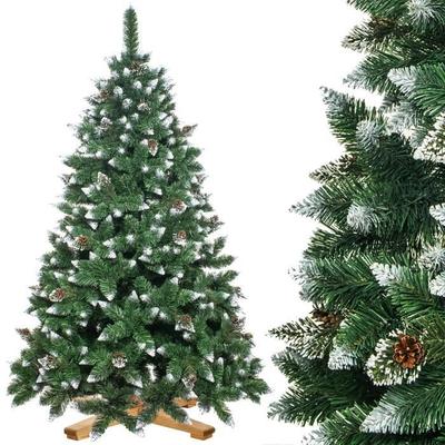 Искусственная елка - Royal Trees - 220 см - ПВХ - Искусственный снег - Классическая