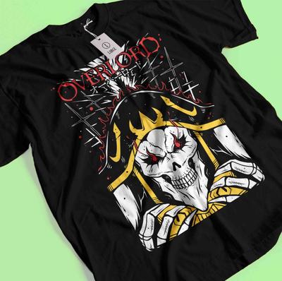 Футболка Overlord Айнз Оал Гоун Футболка Альбедо Шалтир Бладфоллен Футболка Аниме