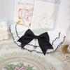 [KIMnyang_deng] Аккордеон, черная лента, щенок, кружевная накидка для кошек