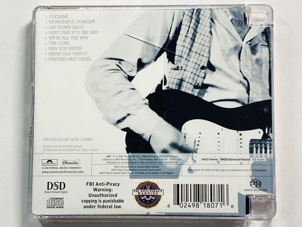 [Б/У] SACD Эрик Клэптон/SLOWHAND DSD Гибридное издание с высоким качеством звука