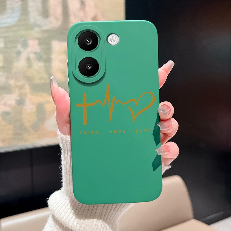 Для Xiaomi Poco X8 Pro X8 Pro Max Чехлы Цветное Сердце Защита от падения Художественный Защитный Чехол Для PocoX8Pro PocoX8ProMax Задняя Крышка