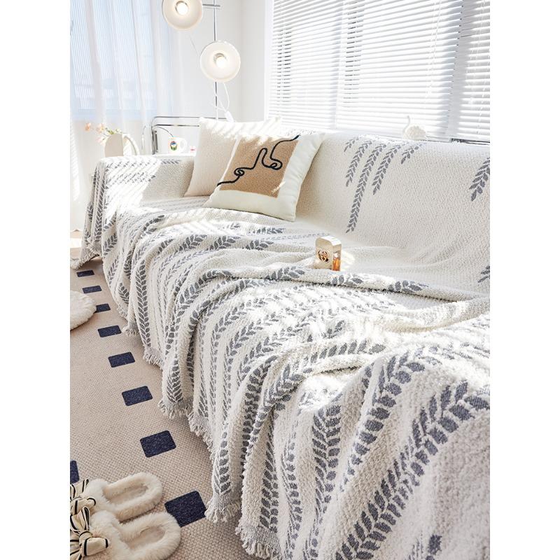 Высококачественный полубархатный чехол для диванной подушки цвета чая с молоком, полный комплект, многофункциональное одеяло с защитой от кошачьих царапин