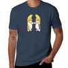 Mofusand Banana Duo Tshirt Classic Crew Neck Cotton Tshirt
