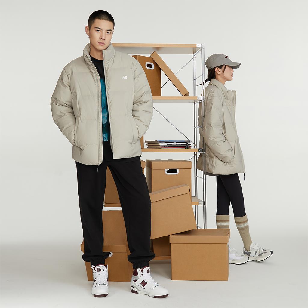 New Balance Down Jacket Unisex Gray AMJ34324-SEN