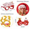 Party Decorations Christmas Frame Glasses Christmas Decorative Glasses Santa Claus Eyeglasses