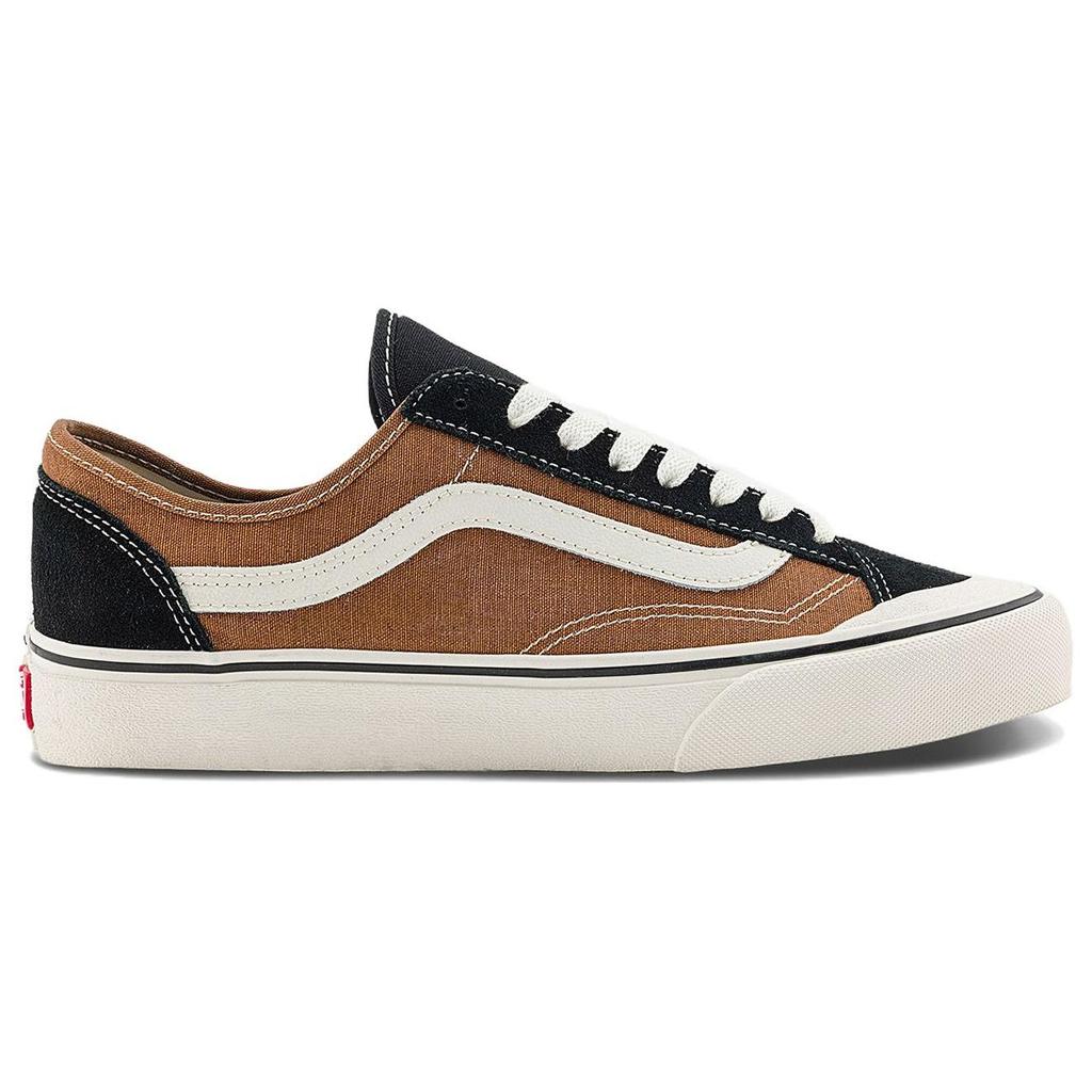 Vans Style 136 Decon Vr3 Sf Comfortable Versatile Shock Absorbing Durable Low Top Skate Shoes Unisex Sneaker Black Brown VN0A4BX9KFR