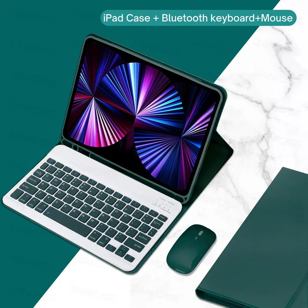 Для iPad Клавиатура с чехлом для нового iPad Air 11 M3 2025 Funda Съемная крышка-клавиатура