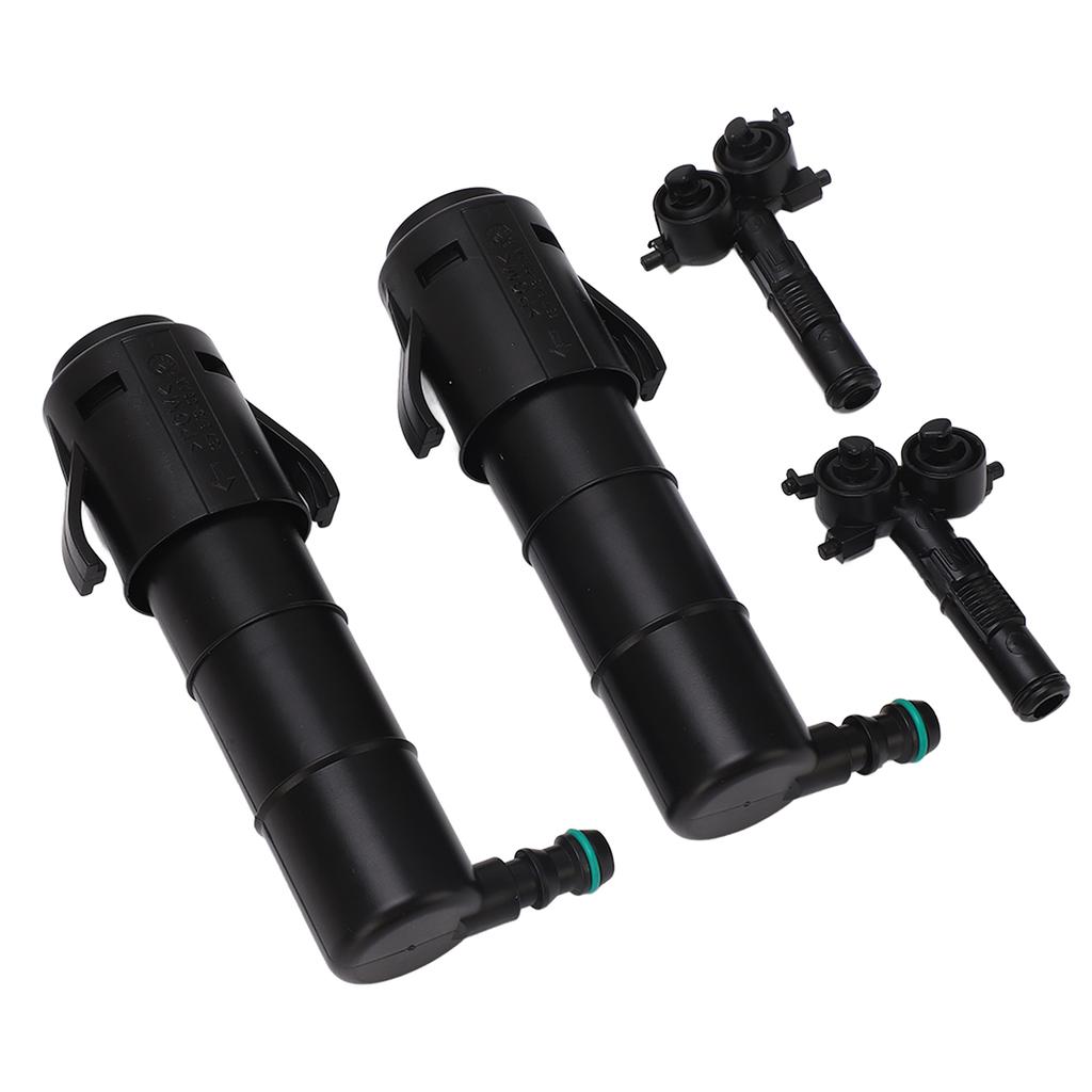 1 Pair Headlight Washer Nozzle 13227348 Headlamp Washer Fluid Jet Replacement for Opel Insignia A 2009 To 2017