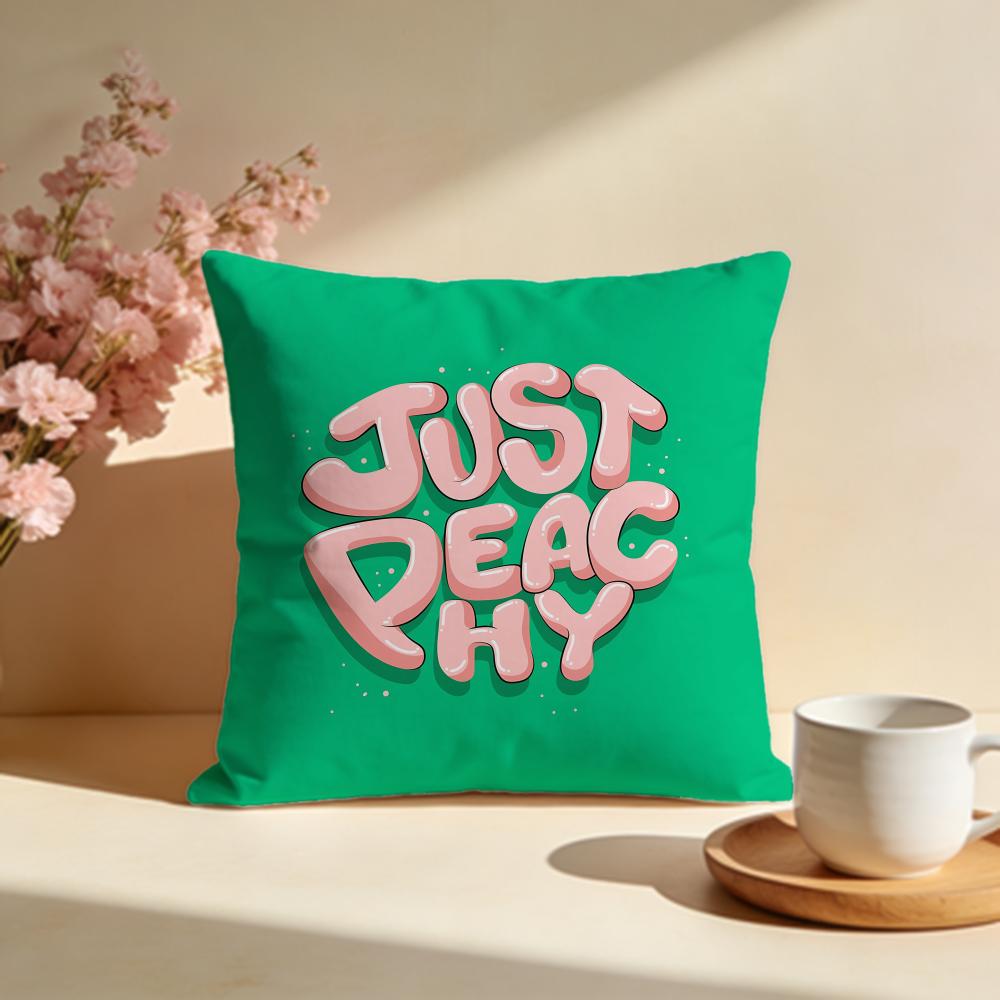 Inspiring Motivational Quote Cushion Cover Soft Pillow Cases for Home Bedroom Living Room Sofa