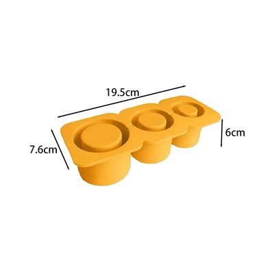 Силиконовая форма для кубиков льда Stanley Summer Ice Mold с поддоном на 3 кубика, многоразовая цилиндрическая форма, быстрое замораживание и легкое извлечение