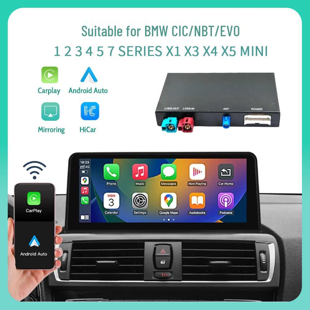 Декодер для беспроводного обновления экрана BMW CarPlay & Android Auto CIC/NBT