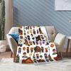 Characters in Stardew Valley Fashion Blanket Coral Fleece Plush  Winter Farming Game Breathable Warm Throw Fashion Blanket for Quilt