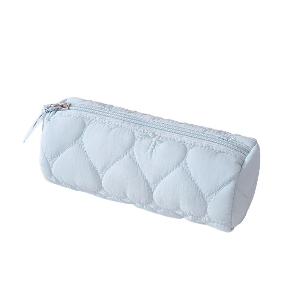 Large Capacity Pencil Case Love Bowknot Design Pencil Box New Makeup Brush Organizer  for Students
