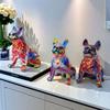 New Style Dog Ornaments Home Statue Living Room Entrance Decoration Creative Desktop Resin Crafts