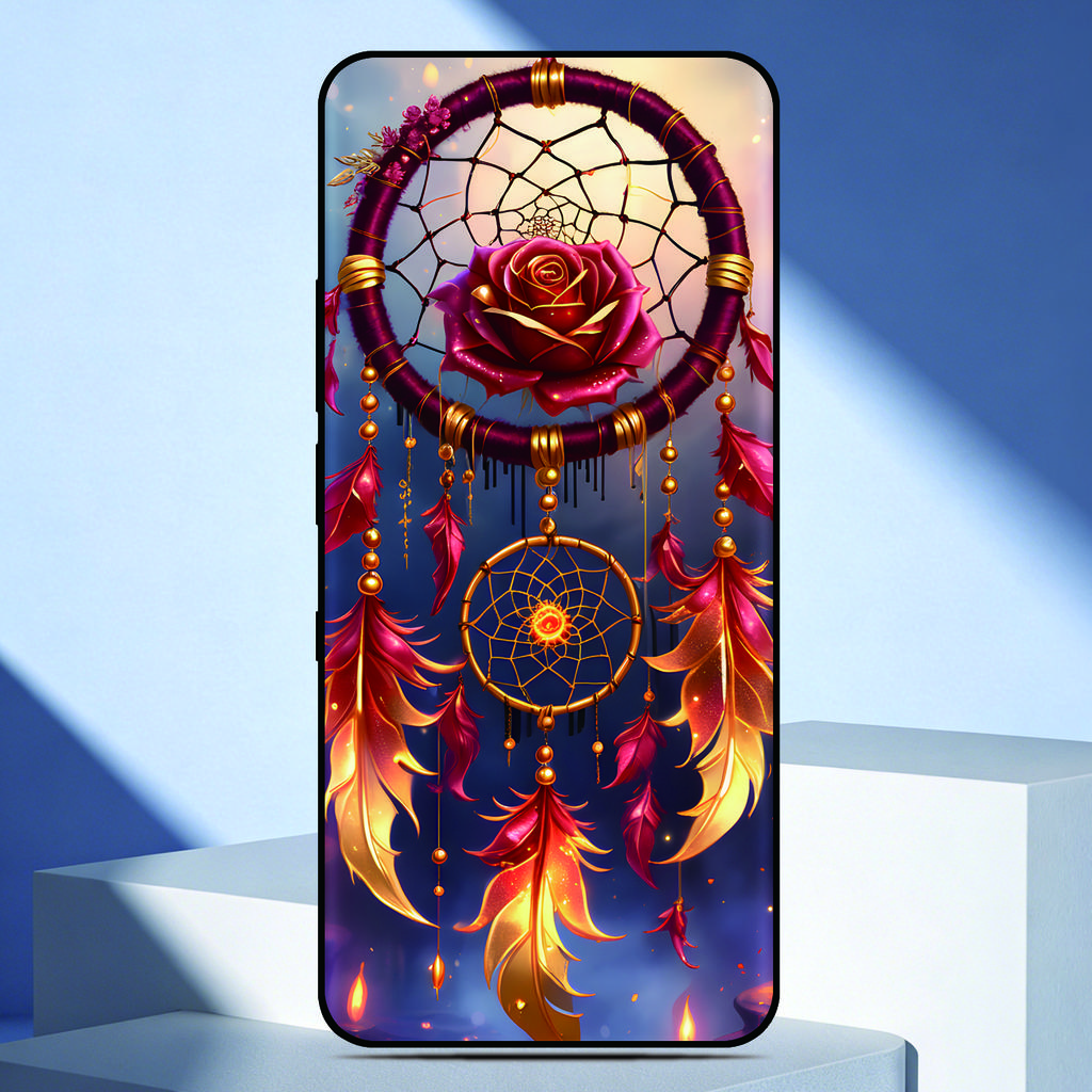 Rose Dream Catcher Phone Case For Motorola Moto G86 Power 5G Painted Back Cover For Moto G75 TPU Soft Fundas Customized Photo