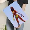 Custom Game Character Metal Wall Art Decorative Painting for Living Room Bedroom Creative Home Decoration