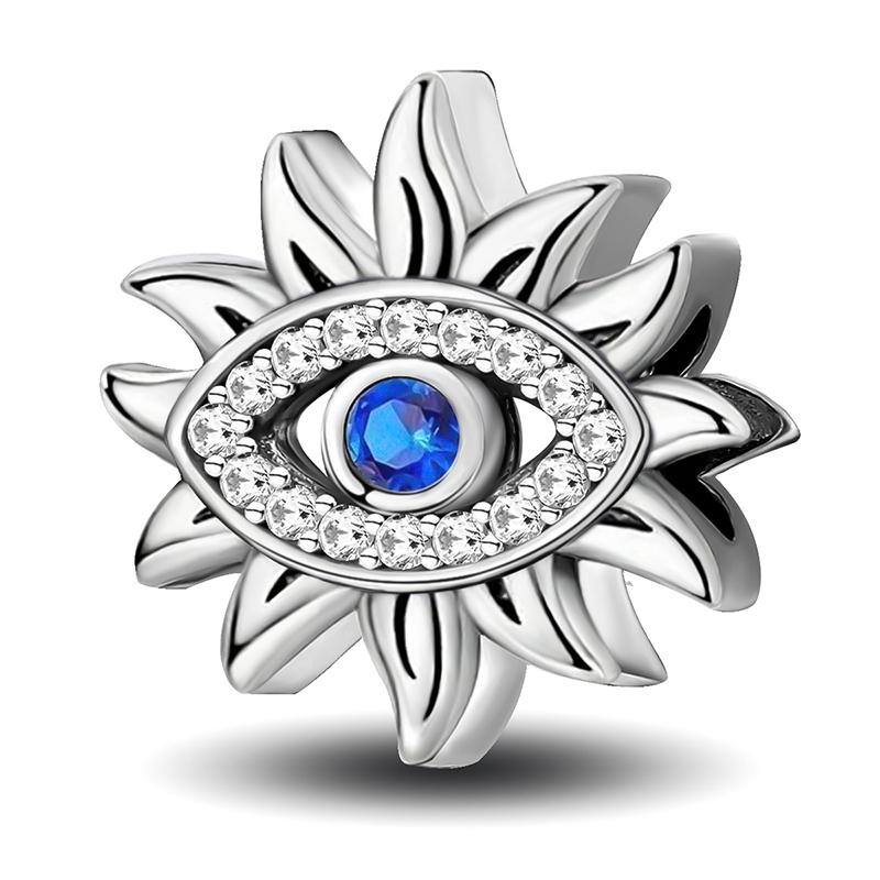 Медные бусины-шармы в виде сердца, клубники, глаза дьявола, панды, подходят для оригинальных браслетов Pan, DIY изысканные ювелирные изделия, подарок