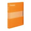 KOKUYO Campus B5 26-Hole Loose Leaf Binder, Slide Type, Holds Up To 100 Sheets, Orange