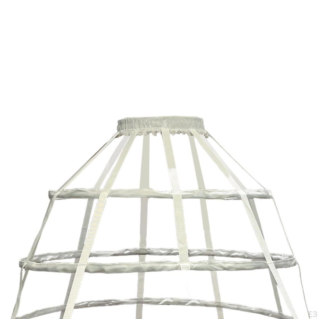 Юбка с 5 кольцами, нижняя юбка, кринолин, панье для вечеринок, мероприятий, переодевания