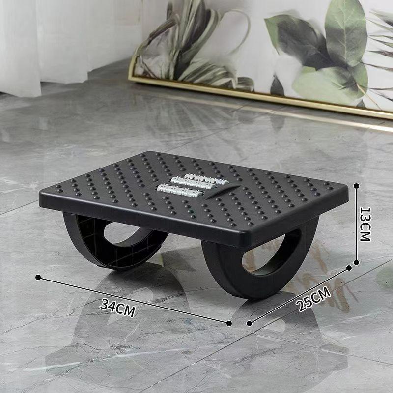 1PC Portability Foot Rest Under Desk Footrest Ergonomic Foot Stool Rocker Balance Board Comfortable Foot Stool for Home Office