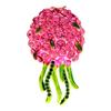 Rhinestone Pitaya Jellyfish Brooches For Women Fruit Pin Enamel Fashion Jewelry High Quality New Arrival